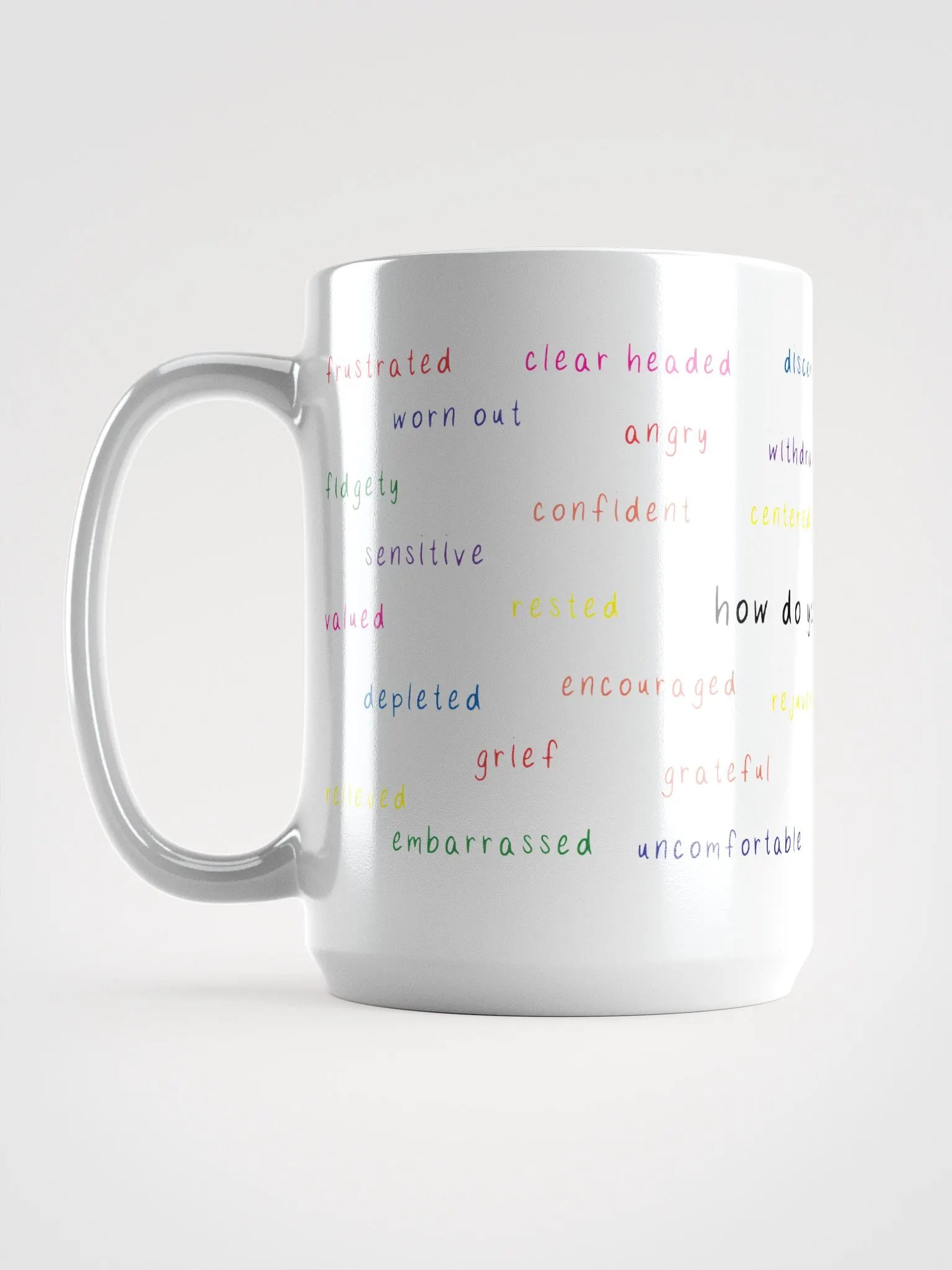 Feeling Words Mug product image (6)