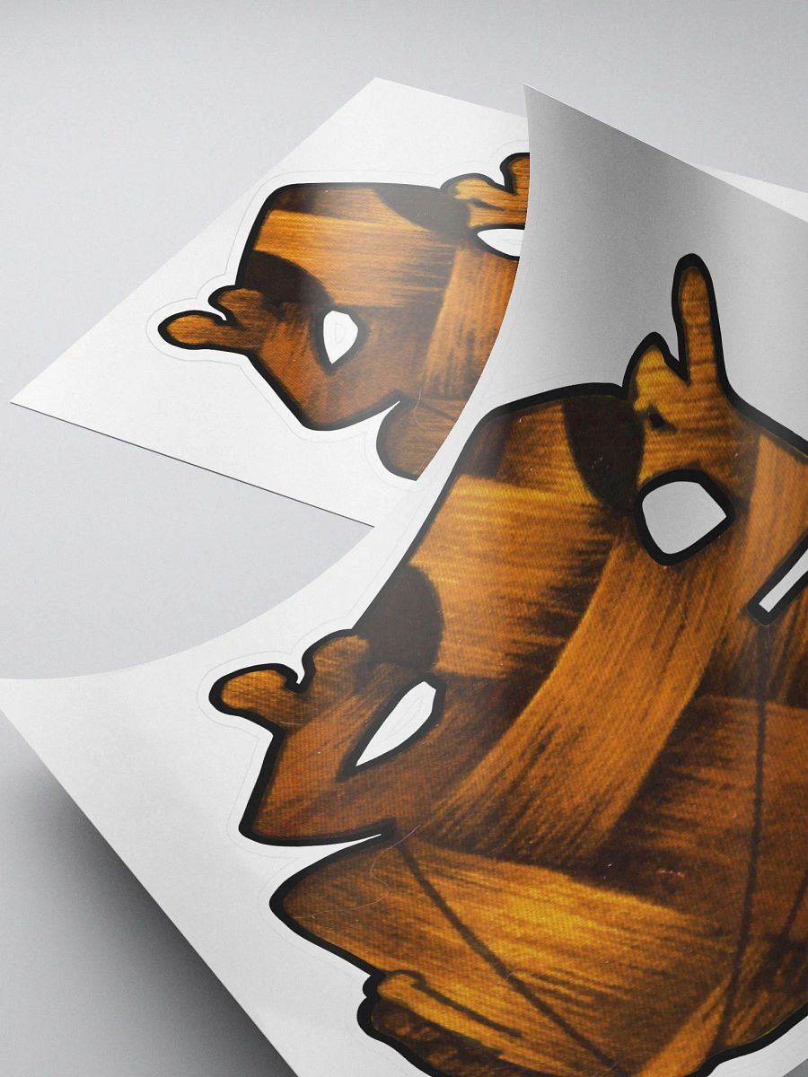 Big Frog Sticker in Basketweave product image (4)