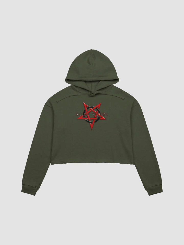 Coven Fleece Crop Hoodie product image (1)