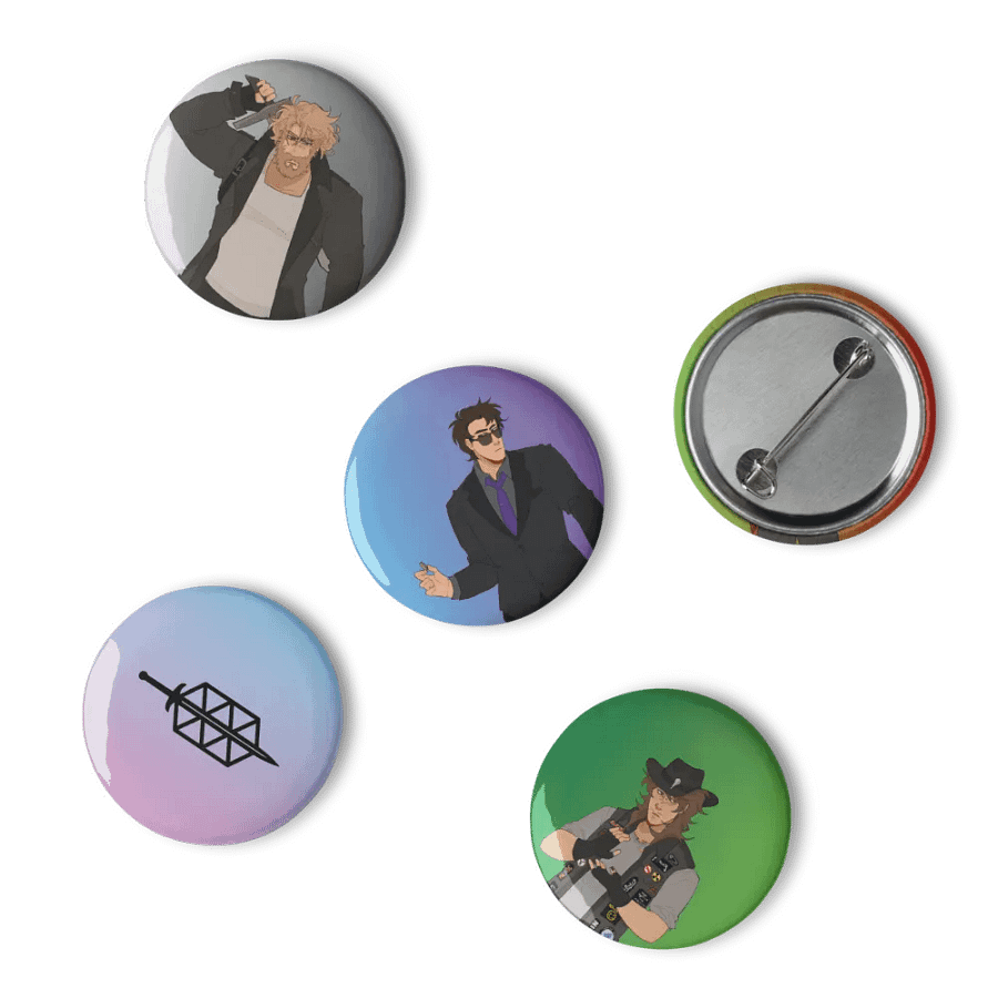 Mid-Evil Character Pins product image (15)
