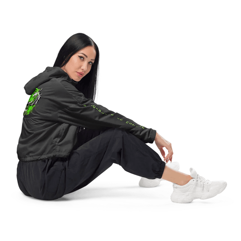 Deimos Women's Cropped Windbreaker