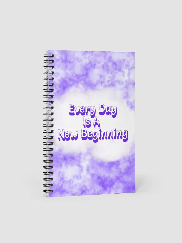 Every Day Is A New Beginning Inspirational & Motivational Spiral Bound Notebook Journal product image (1)