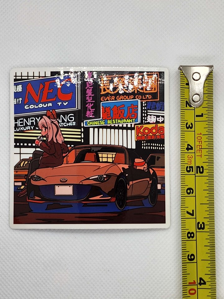 Augi Miata Neon City Sticker product image (2)