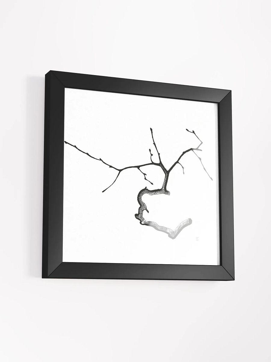 Minimalist Tree Branch Framed Poster. -Elegant Twig product image (8)