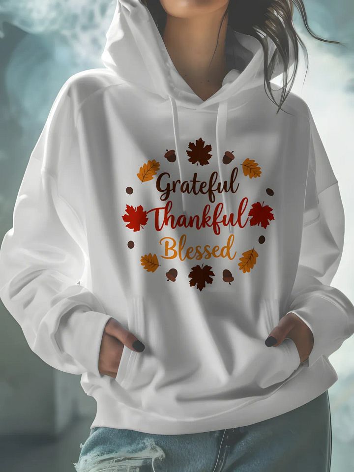 Grateful, Thankful, Blessed Hoodie product image (2)