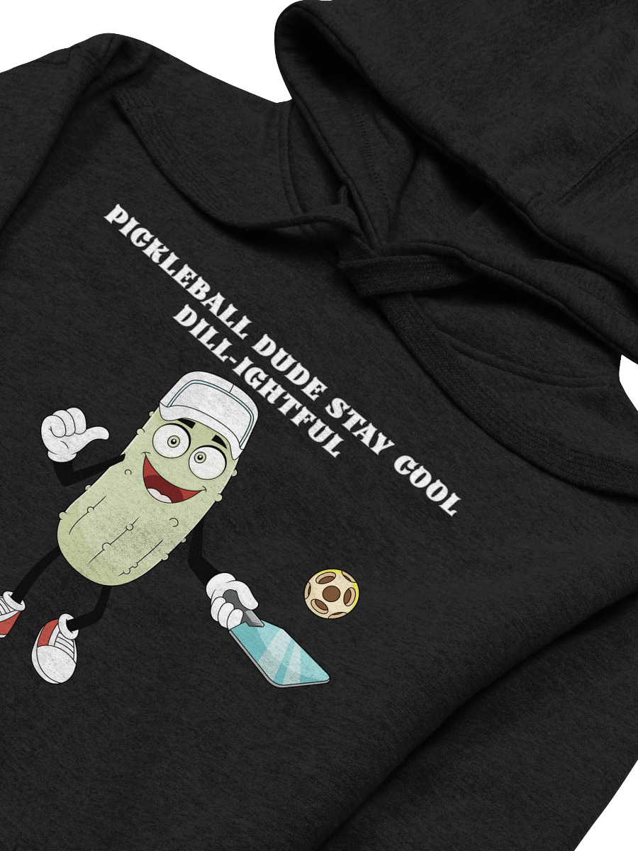 Pickleball Cool Dude Cotton Heritage Unisex Premium Hoodie product image (3)