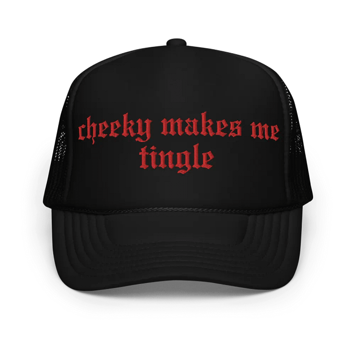 tingle embroidered trucker hat product image (1)