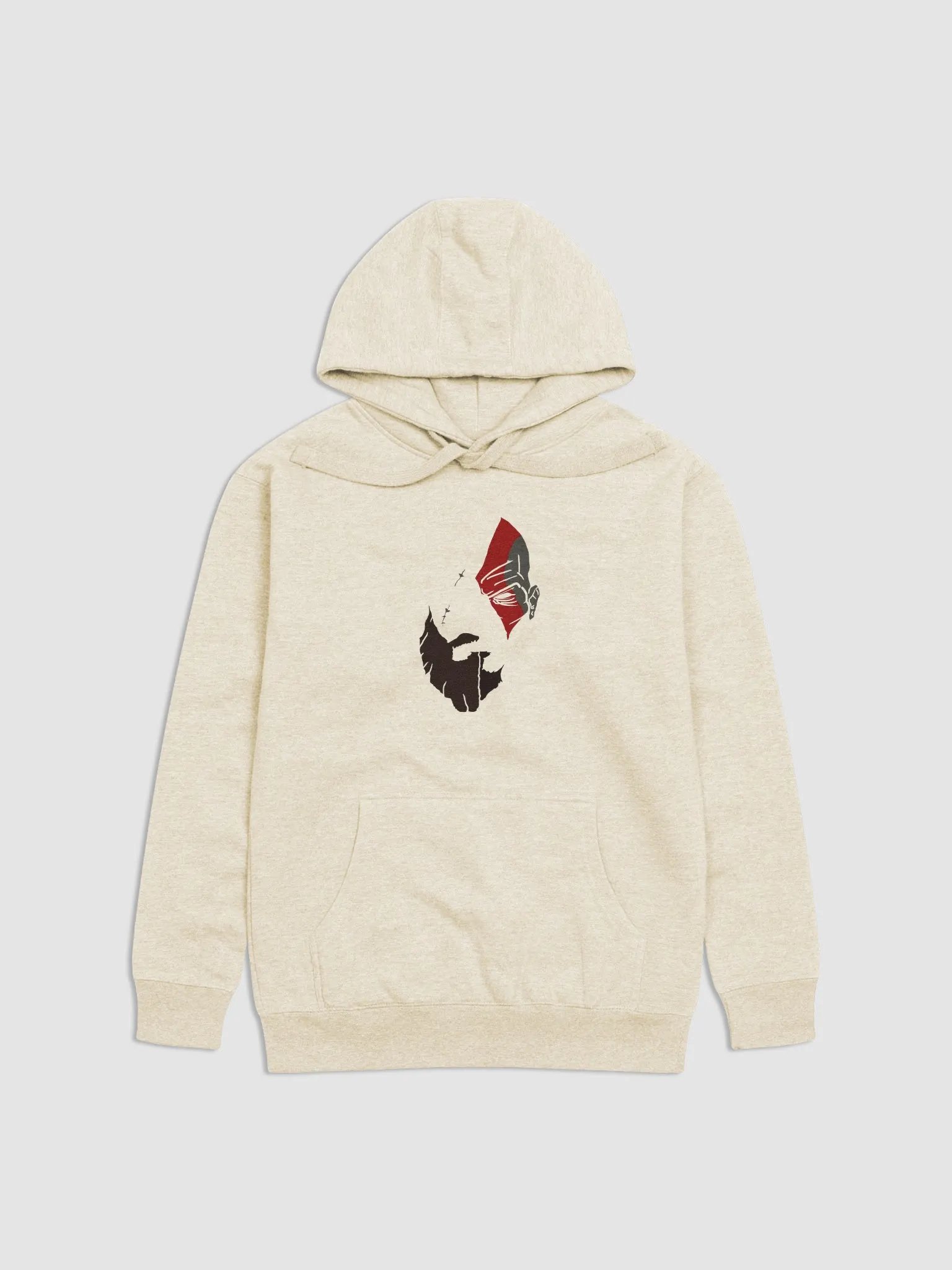 Kratos Face God Of War Unisex Hoodie product image (1)