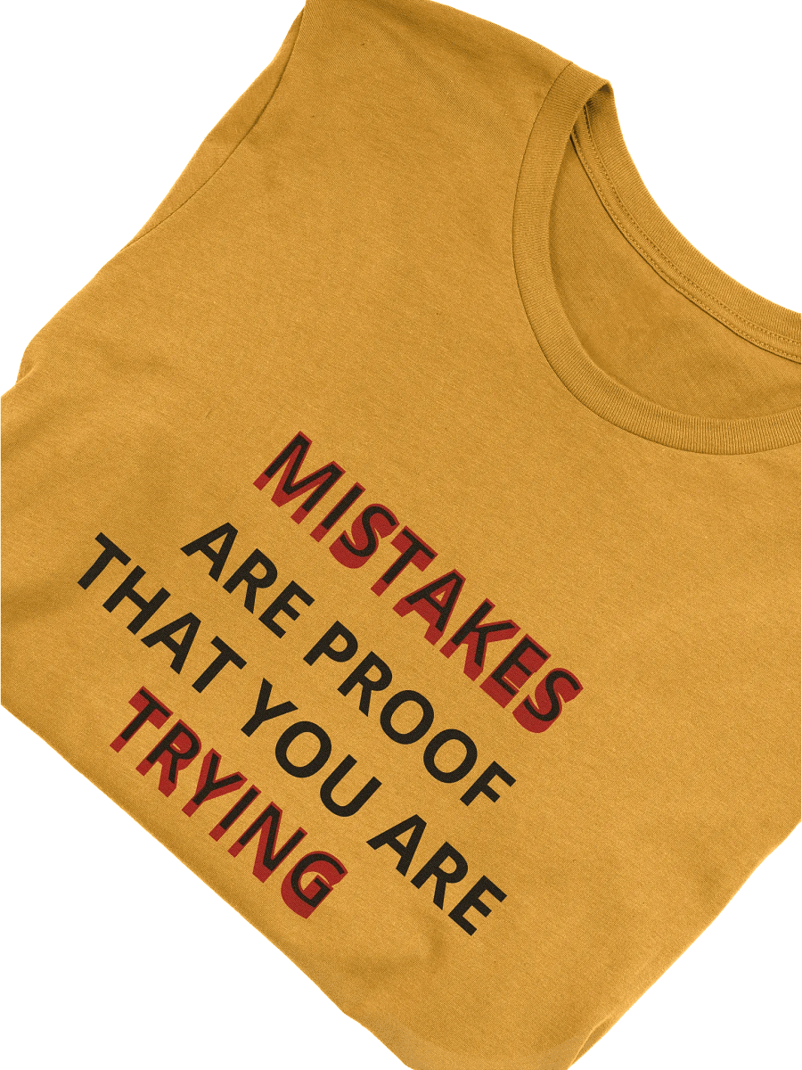 Proof of Trying Bella-canvas T-shirt product image (13)