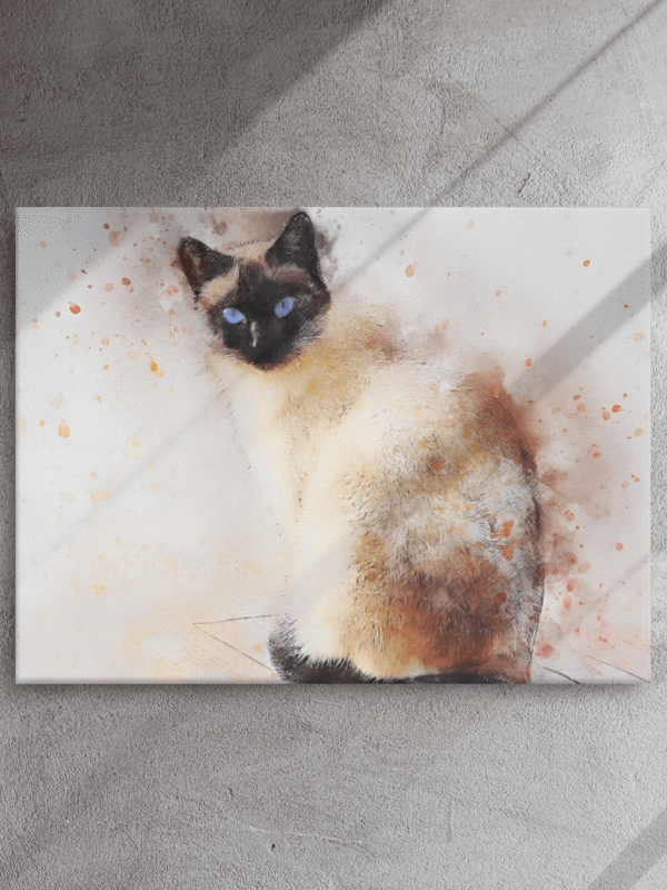 Siamese Cat Canvas product image (1)