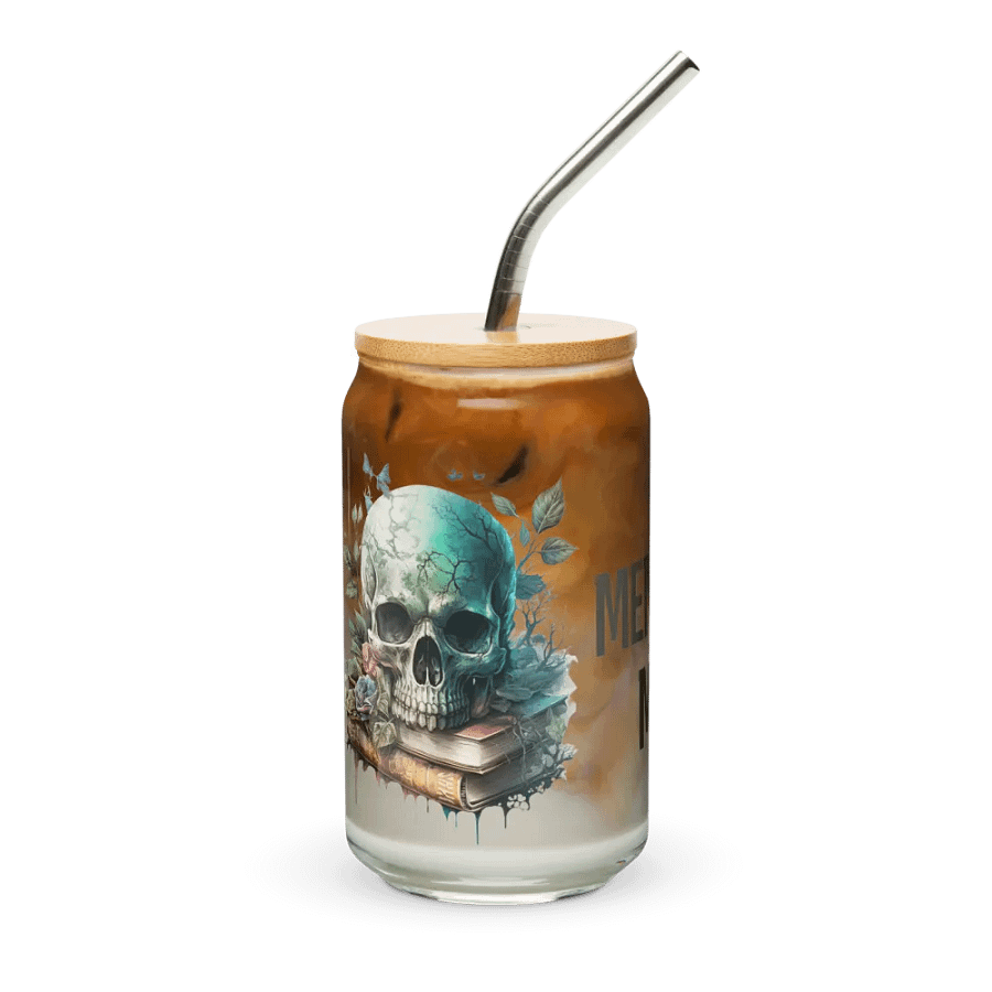 Memento Mori Can-Shaped Glass product image (12)