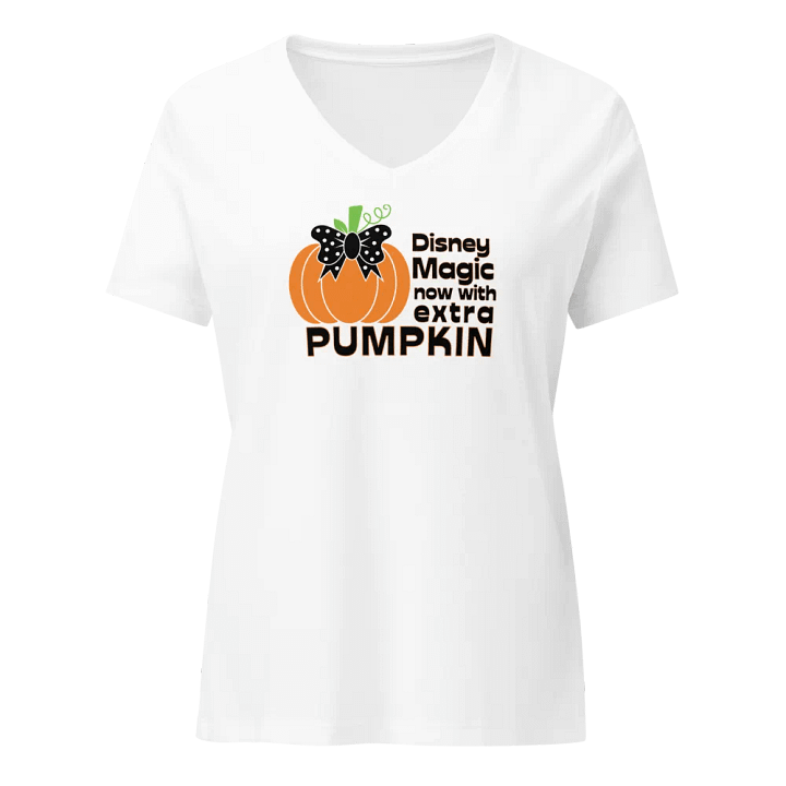 Disney Magic and a Dose of Pumpkin Halloween V-Neck Tee product image (1)