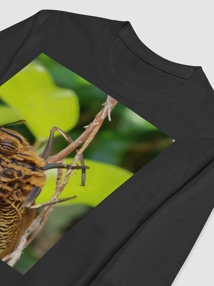 Closeup Tropical Butterfly Long Sleeve Unisex T-Shirt product image (1)