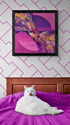 💥Mesmerizing Art Transformation – Must See Dutch Pour Fluid Art Painting!💥

This abstract art piece uses a dutch pour to achi...