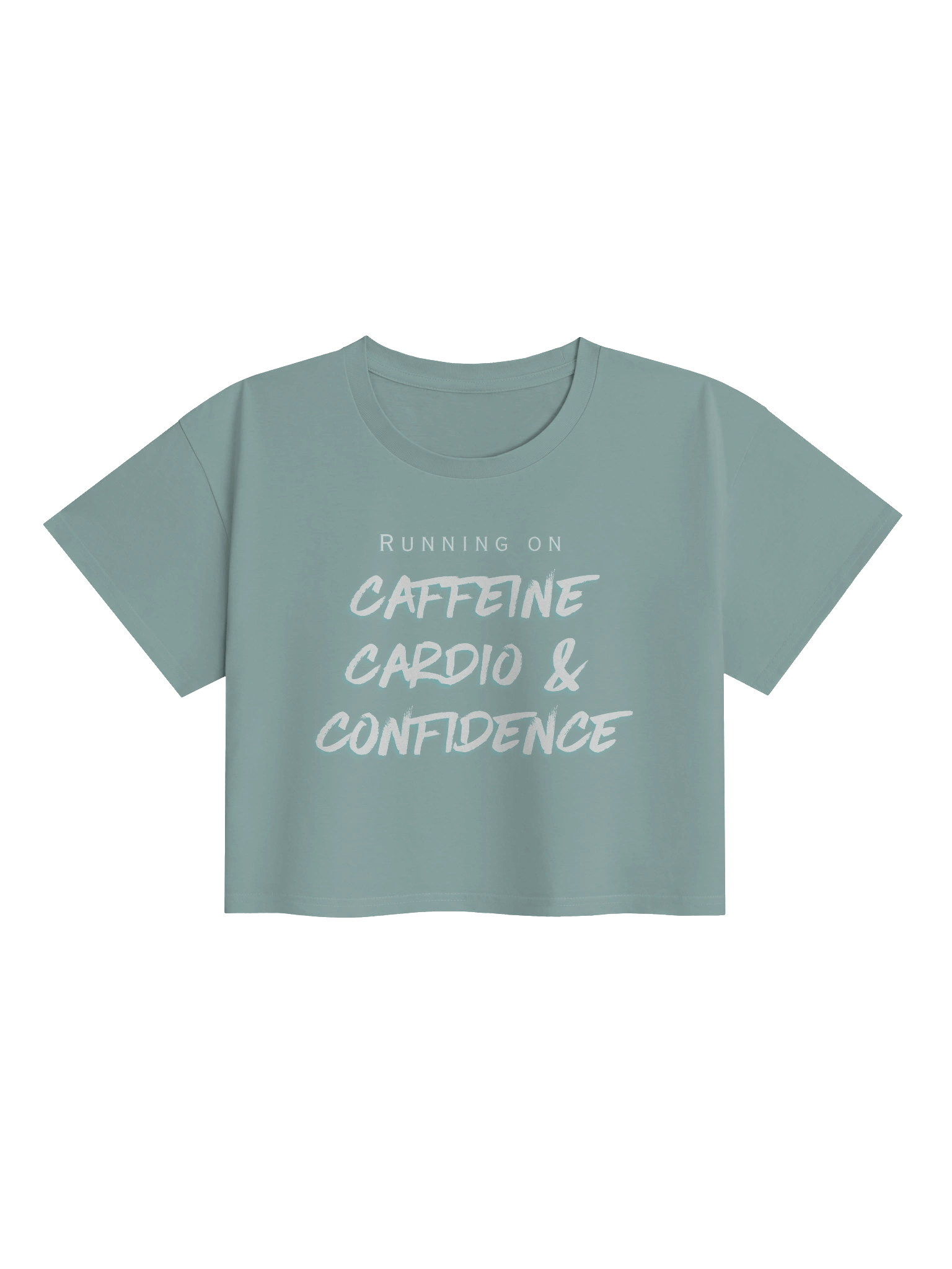 Caffeine Cardio & Confidence Crop Top product image (1)