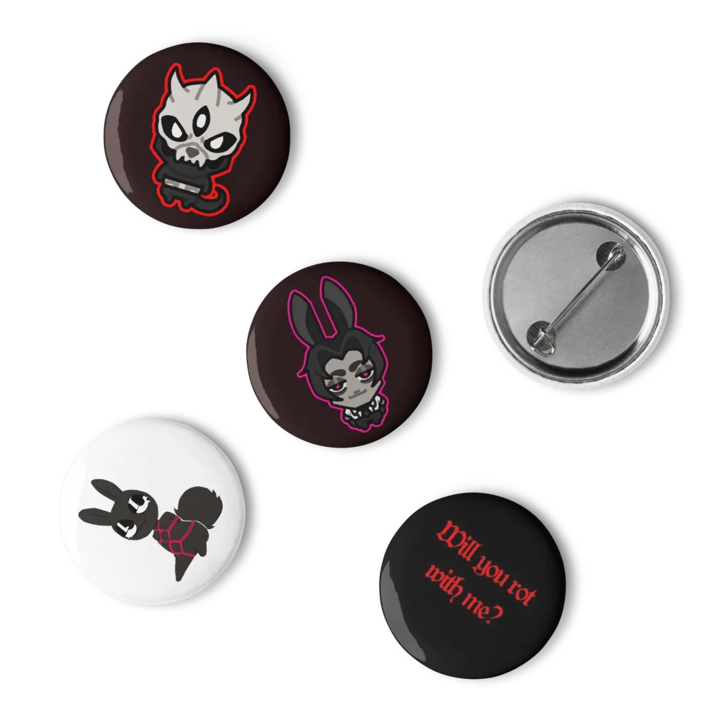 Gay monster pins - set 2 product image (15)