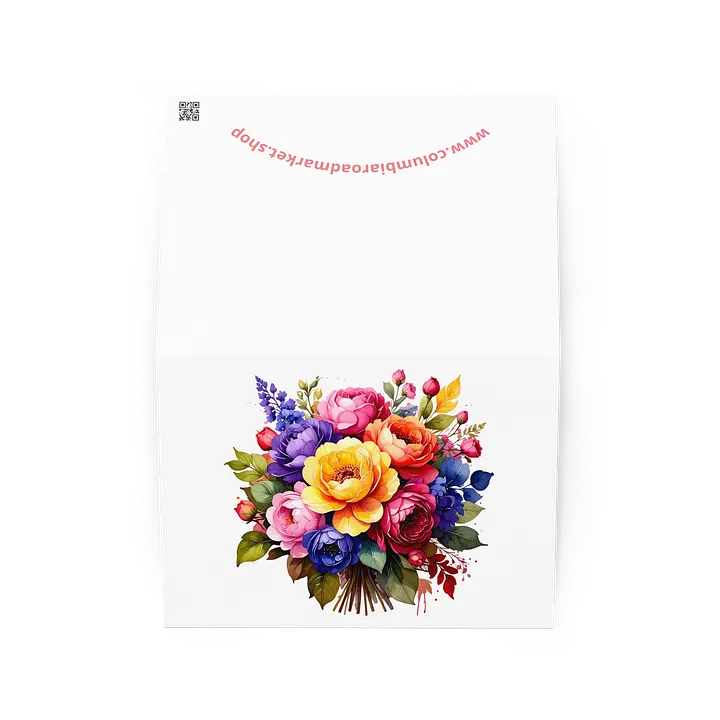 Columbia Road Market Floral Greeting Card product image (2)