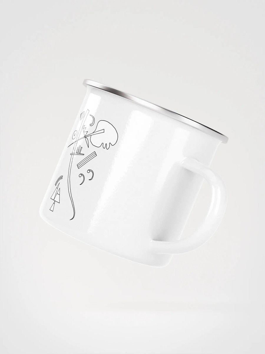 Color-Your-Own Kandinsky Enamel Mug product image (3)