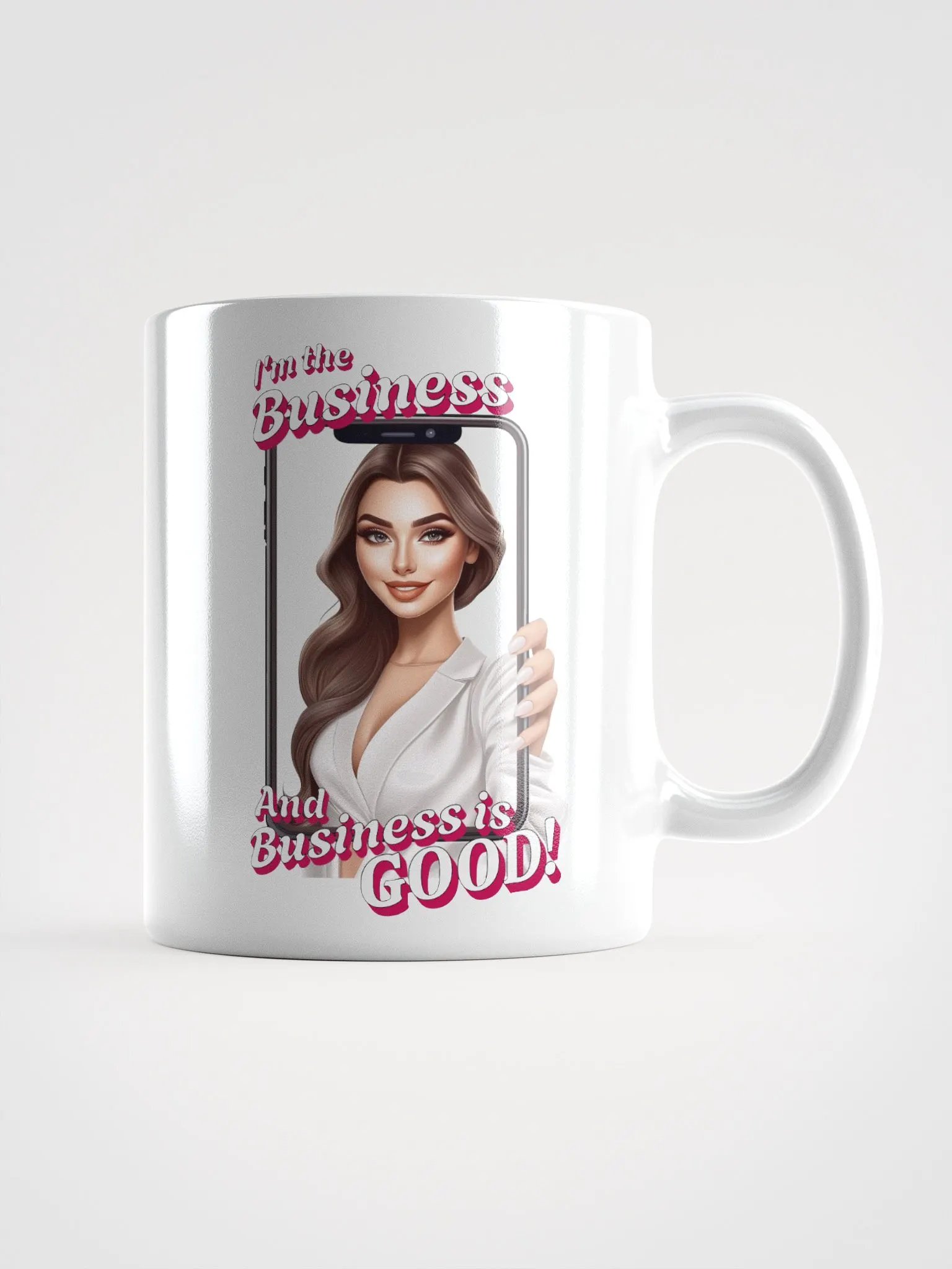 I'm The Business - Social Media Influencer - Coffee or Soup Mug - 11 oz - 15 oz - 20 oz - v3 product image (1)
