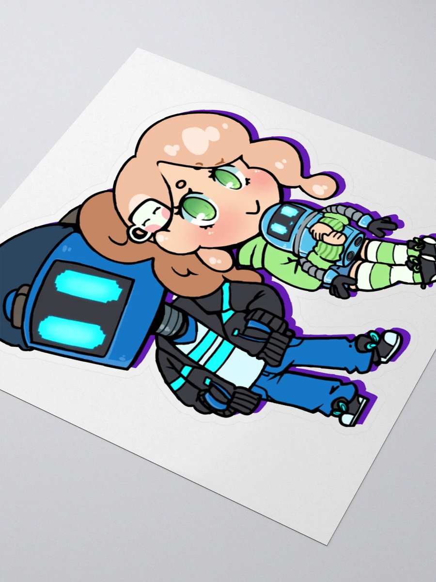 Don Meg & Otto Snuggle Chibi Sticker product image (3)