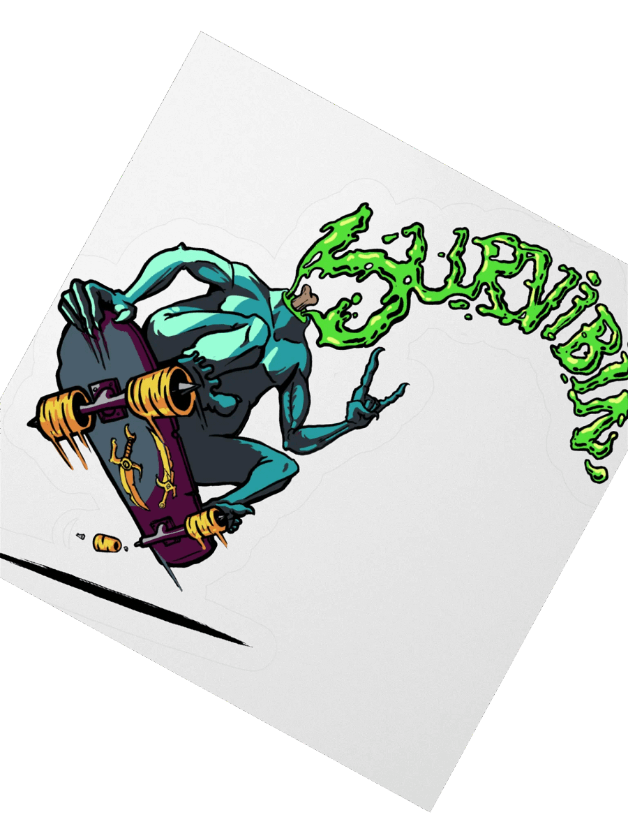 Survibin' Sticker product image (2)