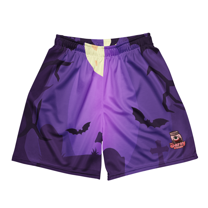 All-Over Print Recycled Unisex Mesh Shorts product image (2)