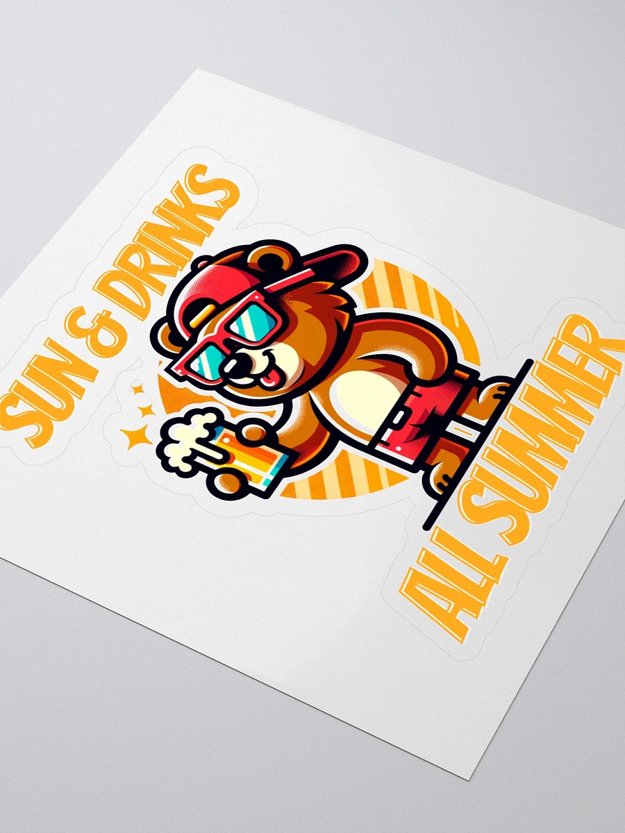 Summer Bear Vibes Sticker Pack product image (3)