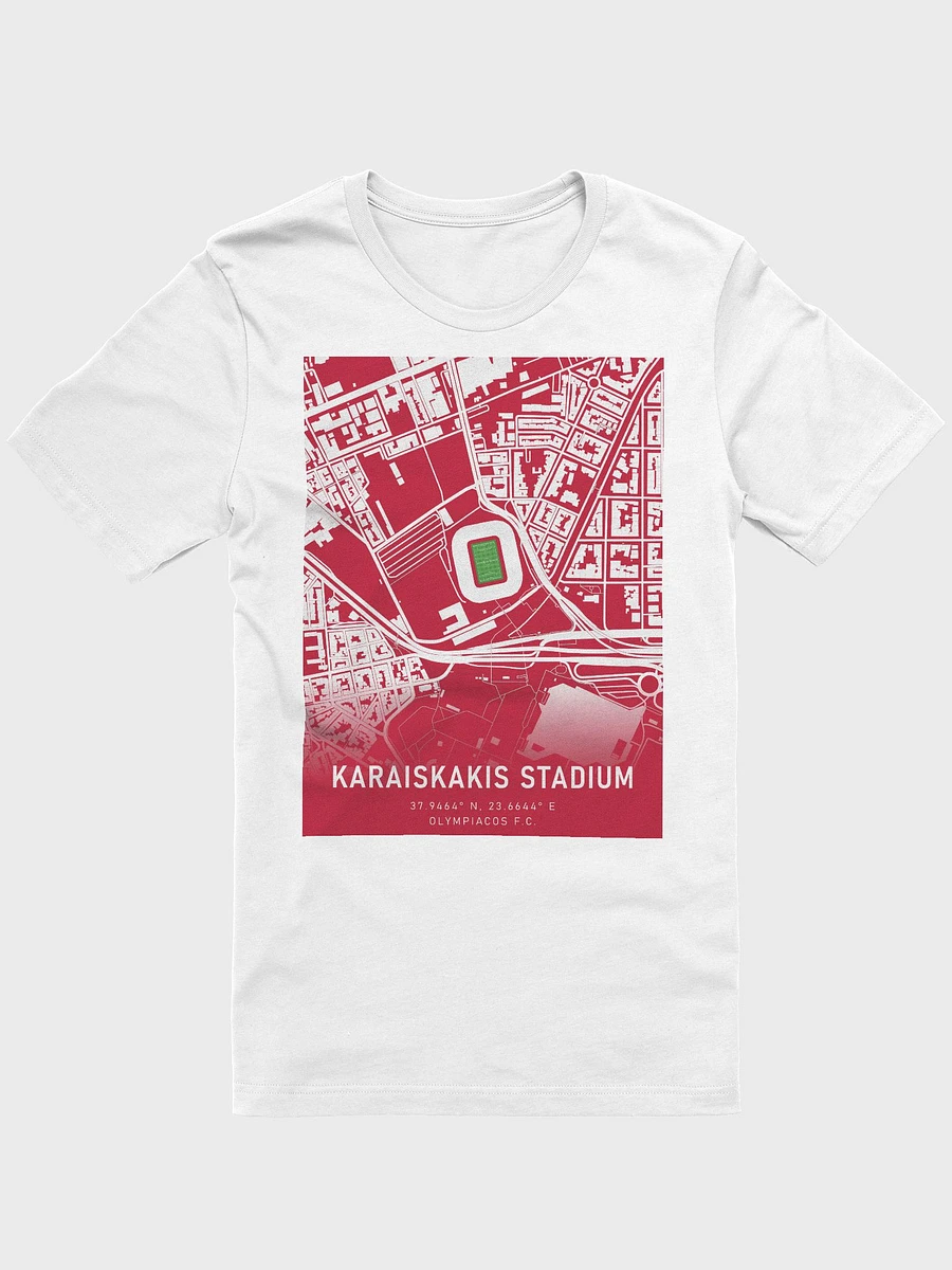Olympiacos Stadium Map Design T-Shirt product image (1)
