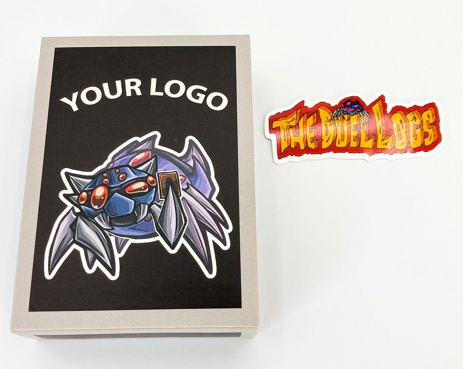 Playing Cards with Your Logo Here Sticker product image (3)