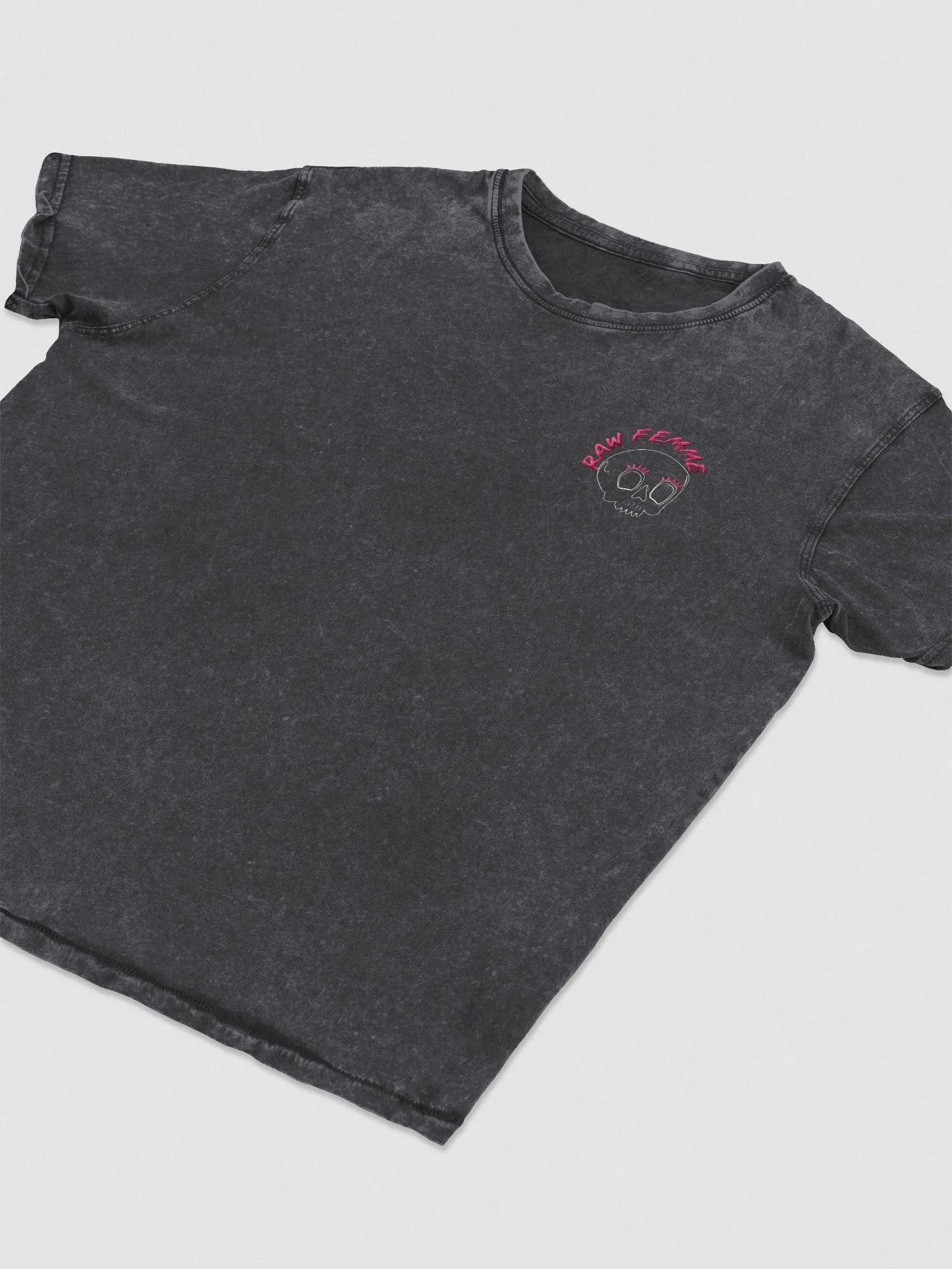 Raw Femme Logo Denim T-Shirt product image (3)