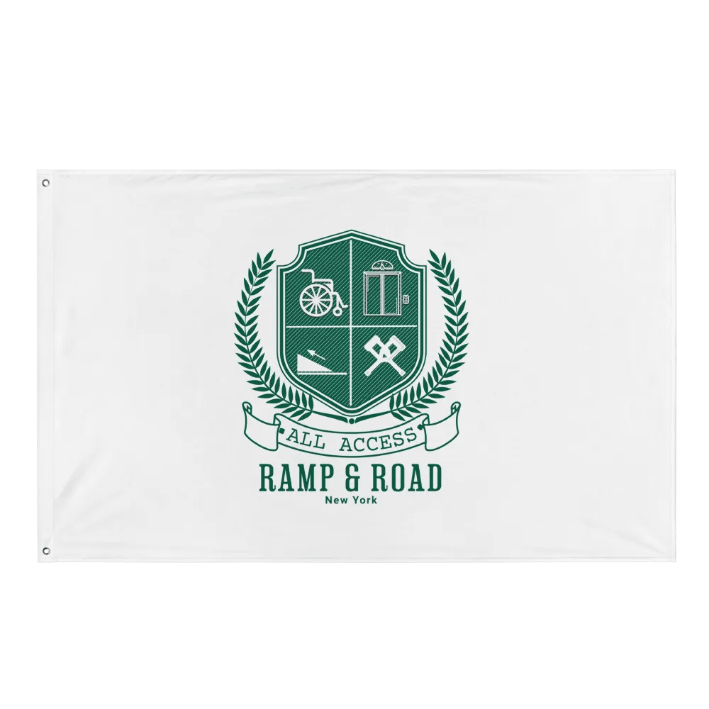 Ramp and Road All-Over Flag product image (1)