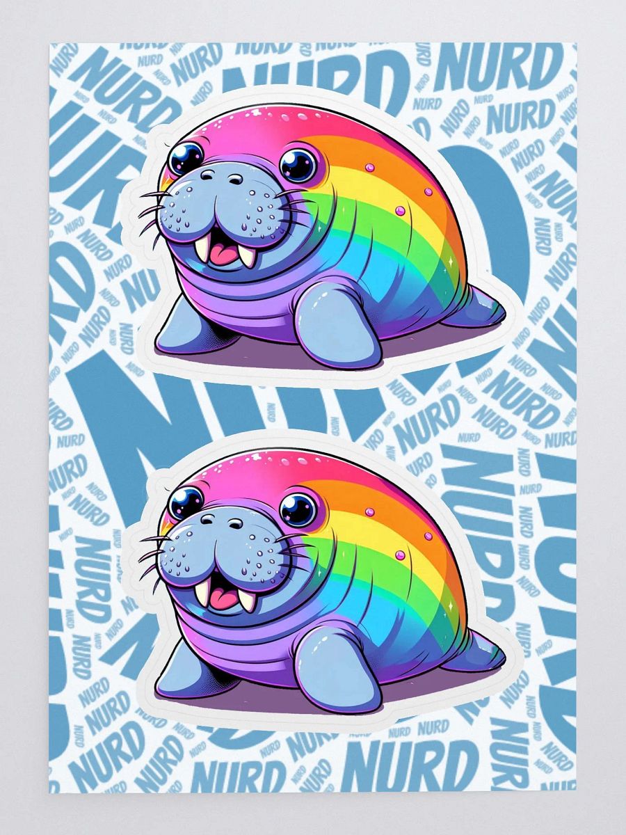 Hue Manatee Sticker (Pair) product image (3)