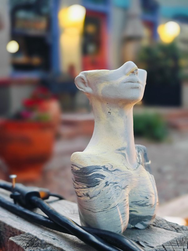 Yellow and Deep Gray small vase product image (2)