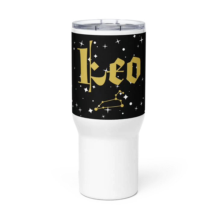 Zodiac Leo Starry Travel Mug product image (3)
