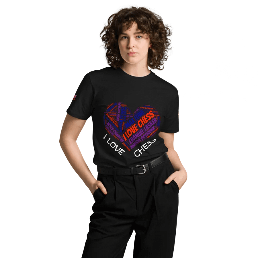 I Love Chess T-Shirt product image (8)