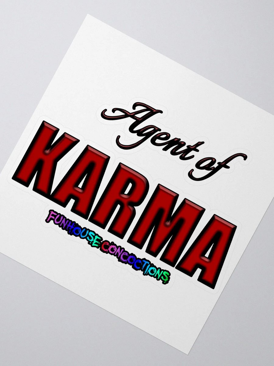Agent of KARMA Sticker product image (2)