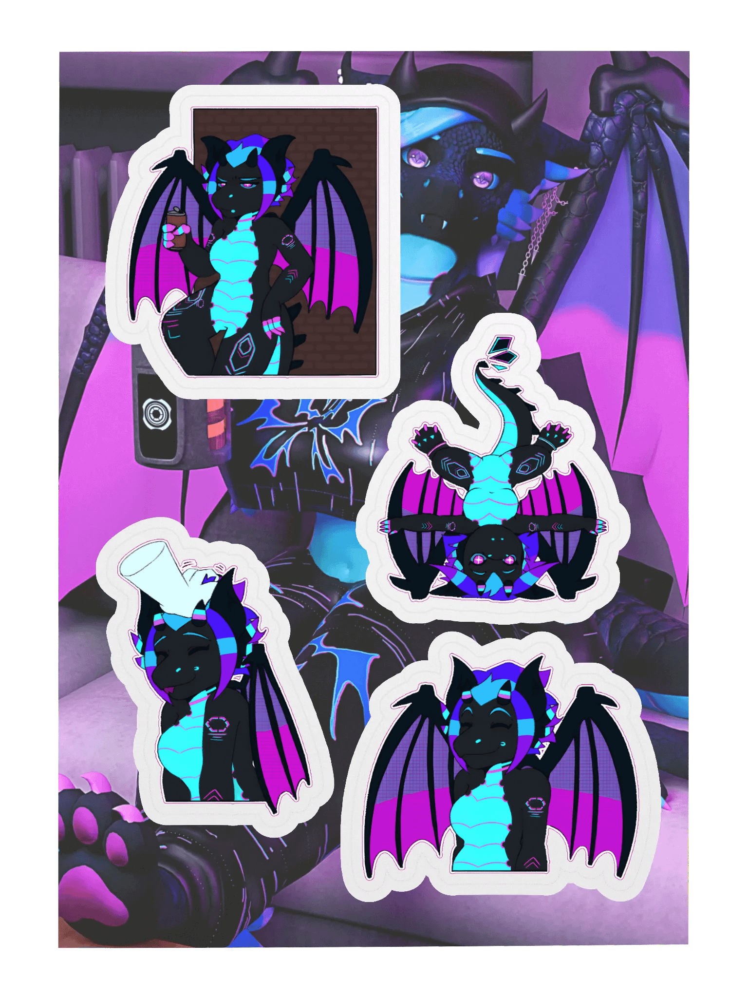 Umbra Sticker Sheet!! product image (1)