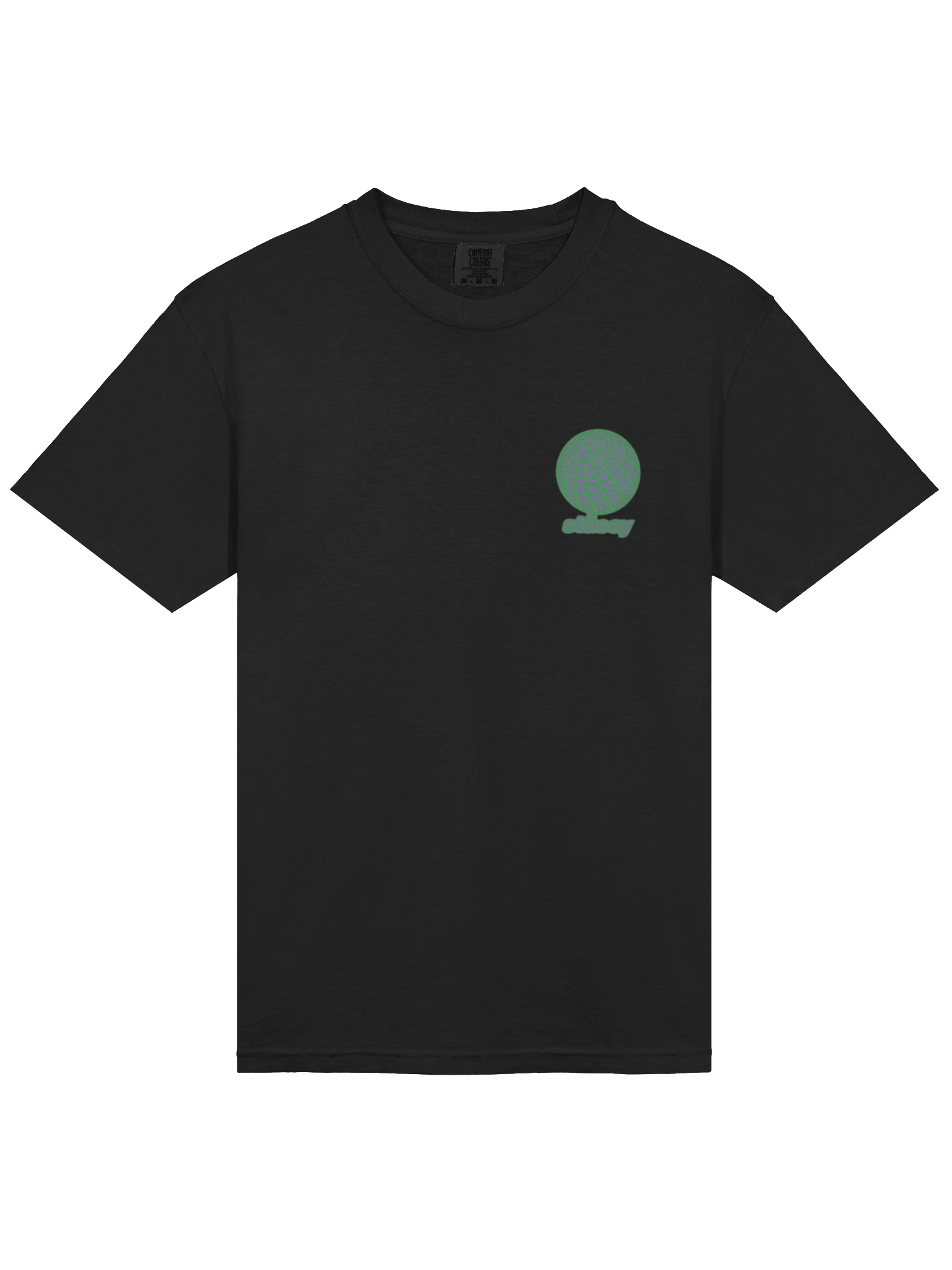 8 BALL GRID TEE-BLACK product image (2)