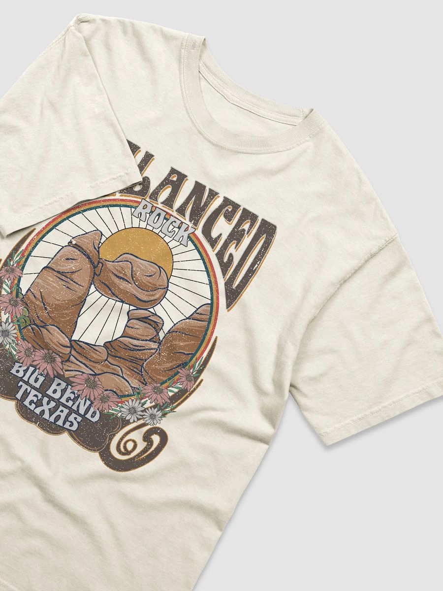 Balanced Rock, Big Bend National Park, Texas Tee | Art Nouveau-Style Western T-Shirt for Travel and Road Trips product image (12)