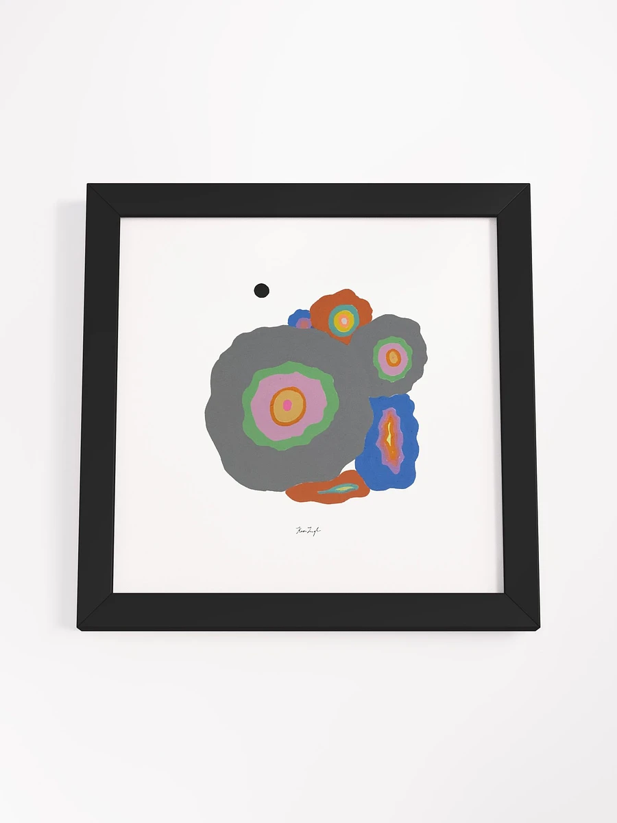 Abstract Stones Square Framed Matte Print product image (51)