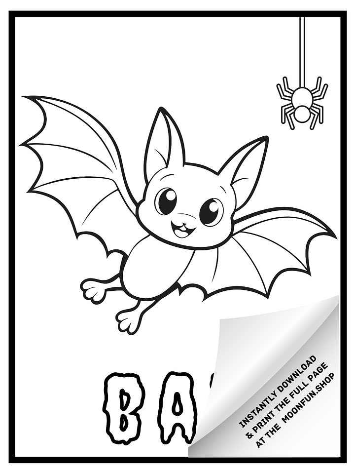 👻 150 Fun & Spooky Halloween Coloring Pages for Kids product image (2)