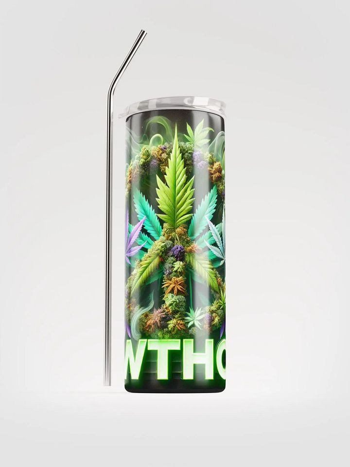Da Neon Cannabis Peace Symbol Tumbler product image (2)