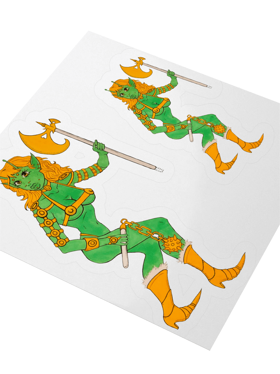 Pinuptober day 23 small stickers product image (3)