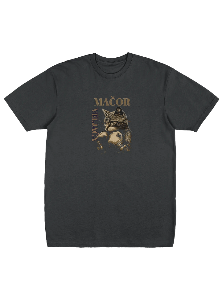Mačor Veljača Boxing Cat Men's Tee product image (1)