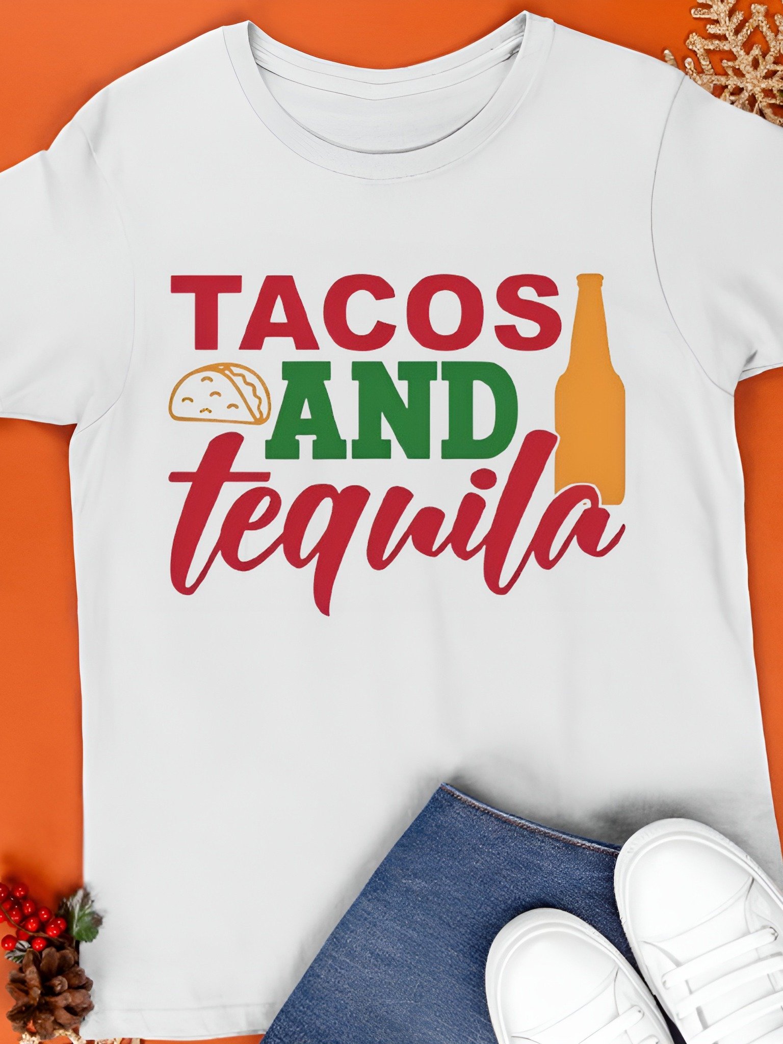 Tacos and Tequila T-Shirt product image (1)
