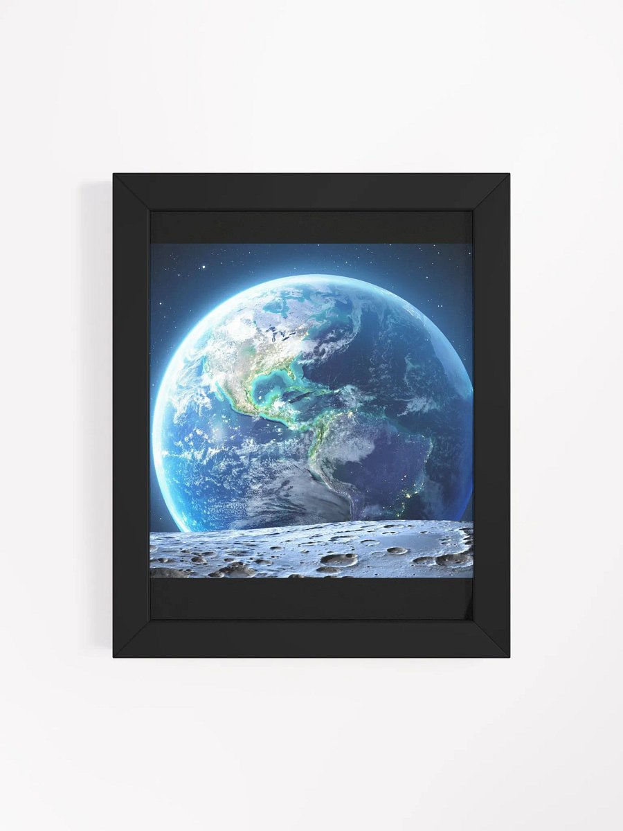 Lunar Perspective Framed Matte Poster product image (4)