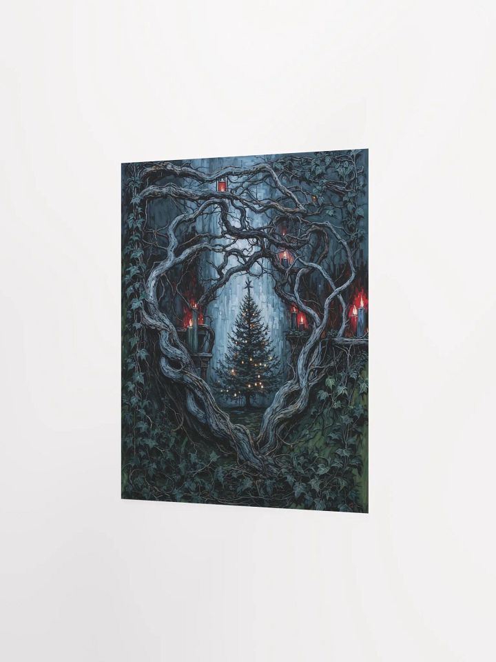 Dark Christmas Pathway Poster product image (9)