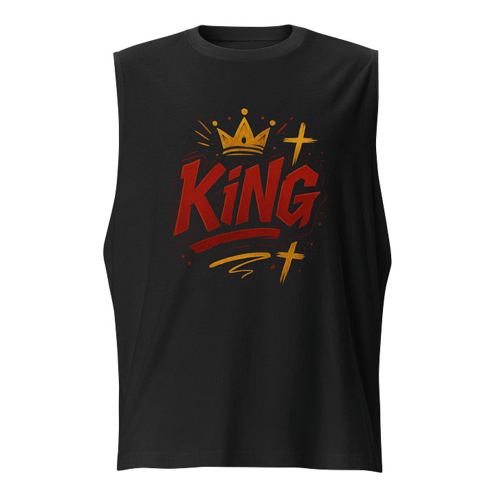 KING Energy Muscle Tank | Rule Every Rep product image (1)