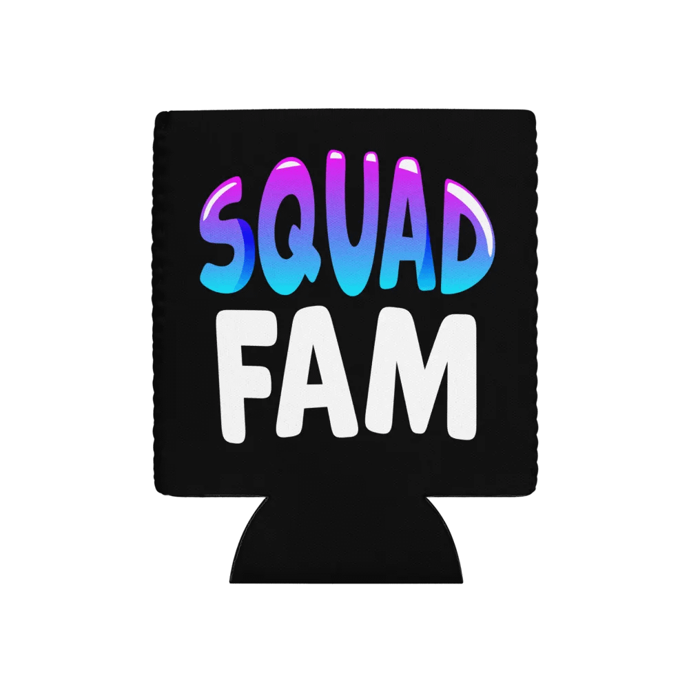 SQUAD FAM DRINK KOOZIE product image (1)