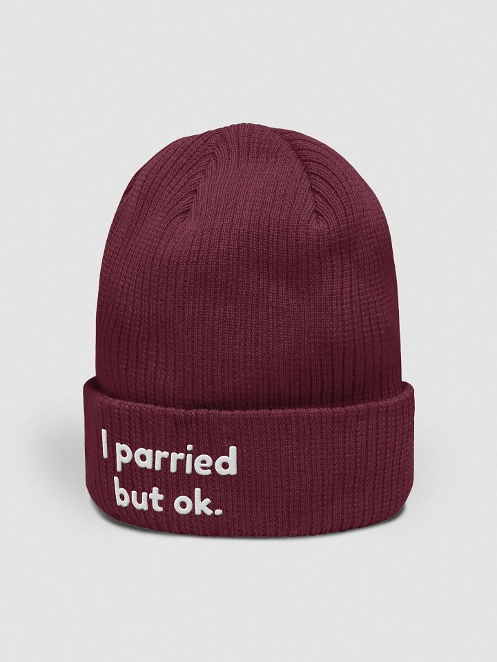 I parried but ok beanie product image (6)